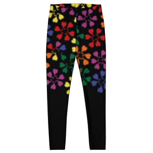 QueerCurrents x Lab K Flower Heart Leggings