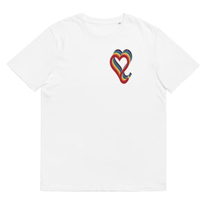 QueerCurrents x Lab K Broken Heart unisex organic cotton t-shirt