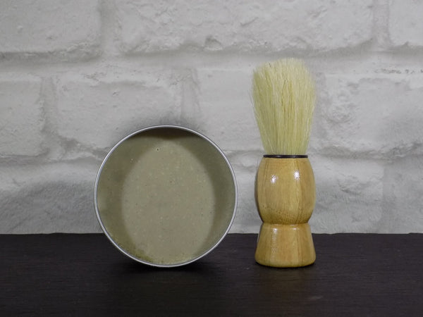 devonshire green, 100ml: shaving soap, 100% natural handmade skincare
